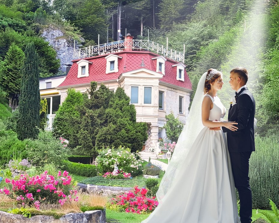 Schönste Ambiente für Hochzeit